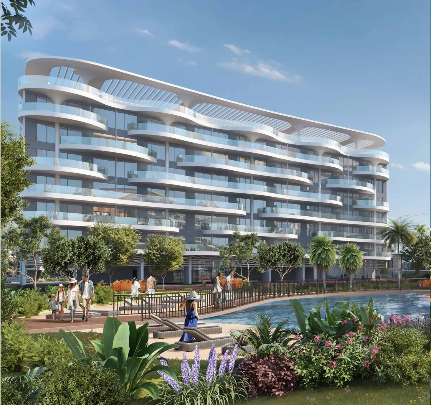 Valencia at DAMAC Lagoons Waterfront Apartments