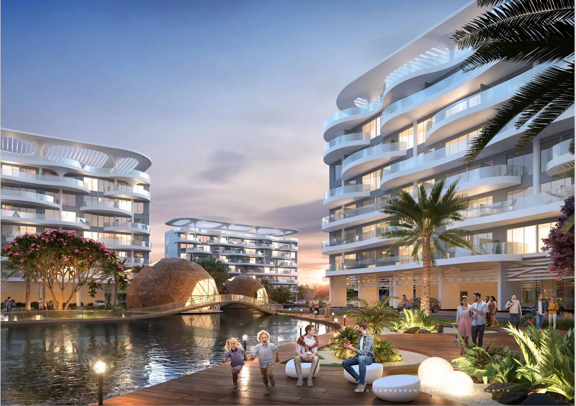 DAMAC Lagoons Crystal Lagoon
