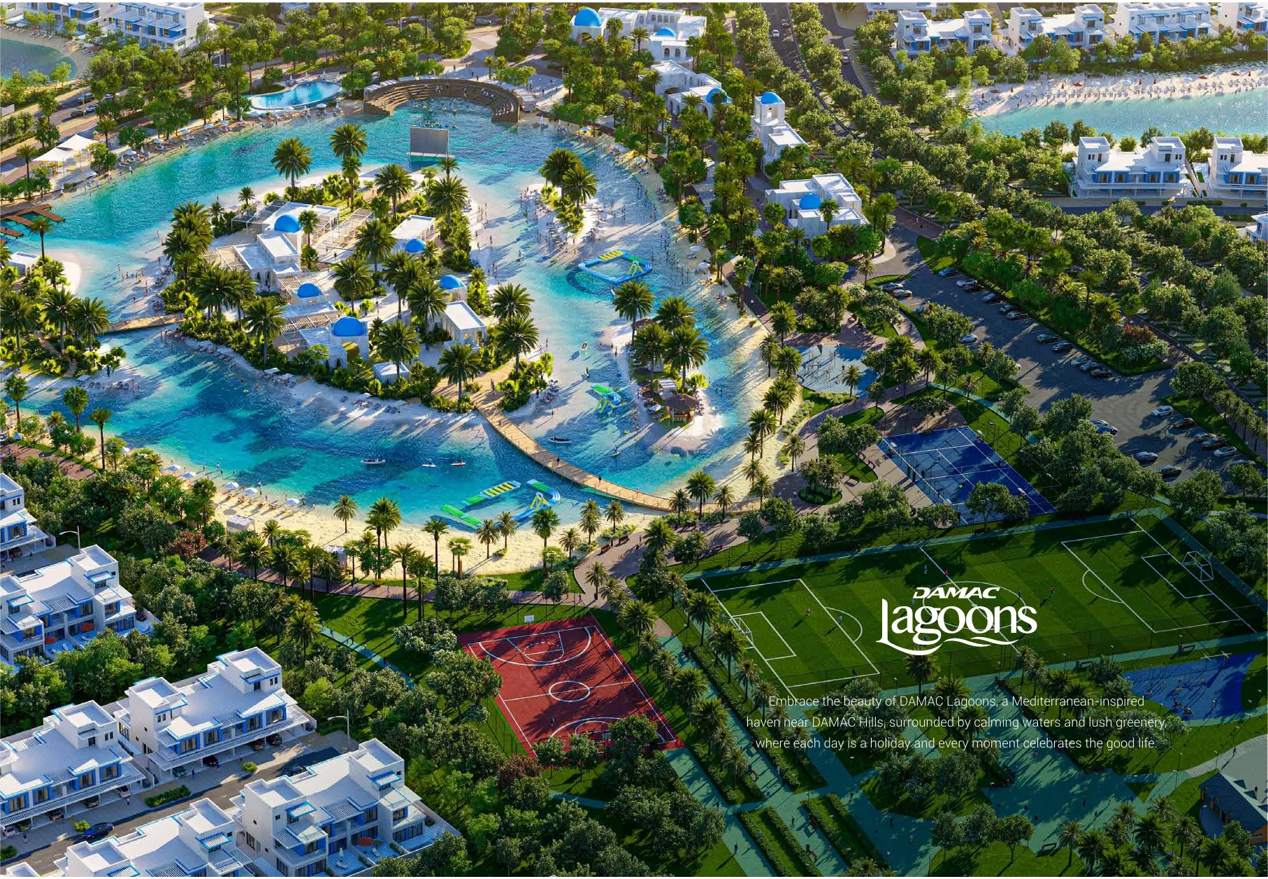 DAMAC Lagoons Community Pool