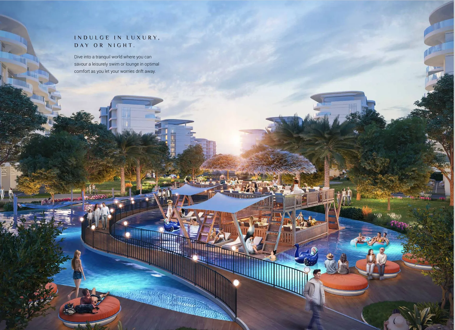 DAMAC Lagoons Walking Paths