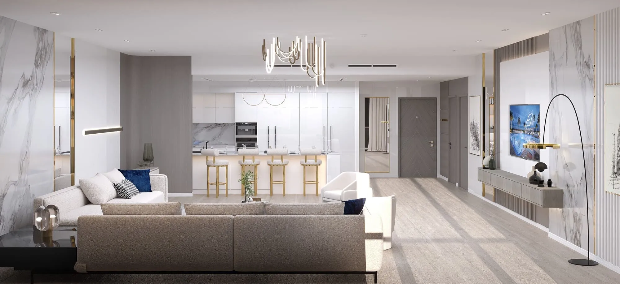 3 Bedroom Apartment – Binghatti Crescent